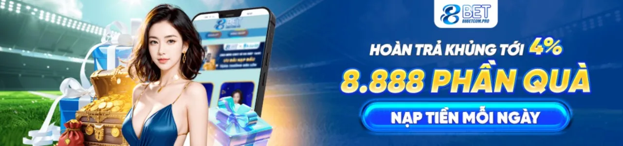 Banner X8bet với ưu đãi 188K